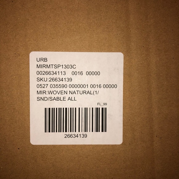 New with Tags in Box Natural Woven Round Mirror - Picture 3 of 4